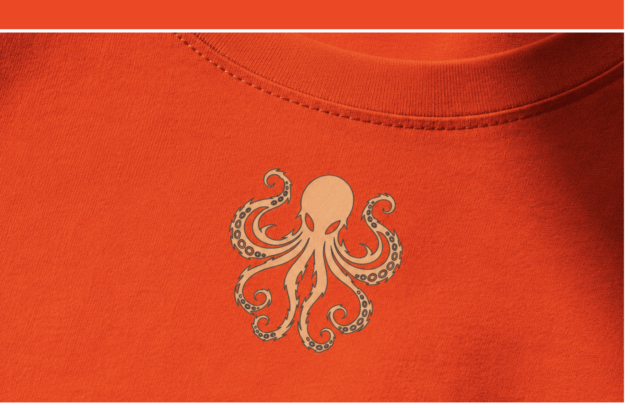 Micro-Detail Cephalopod Vector Print