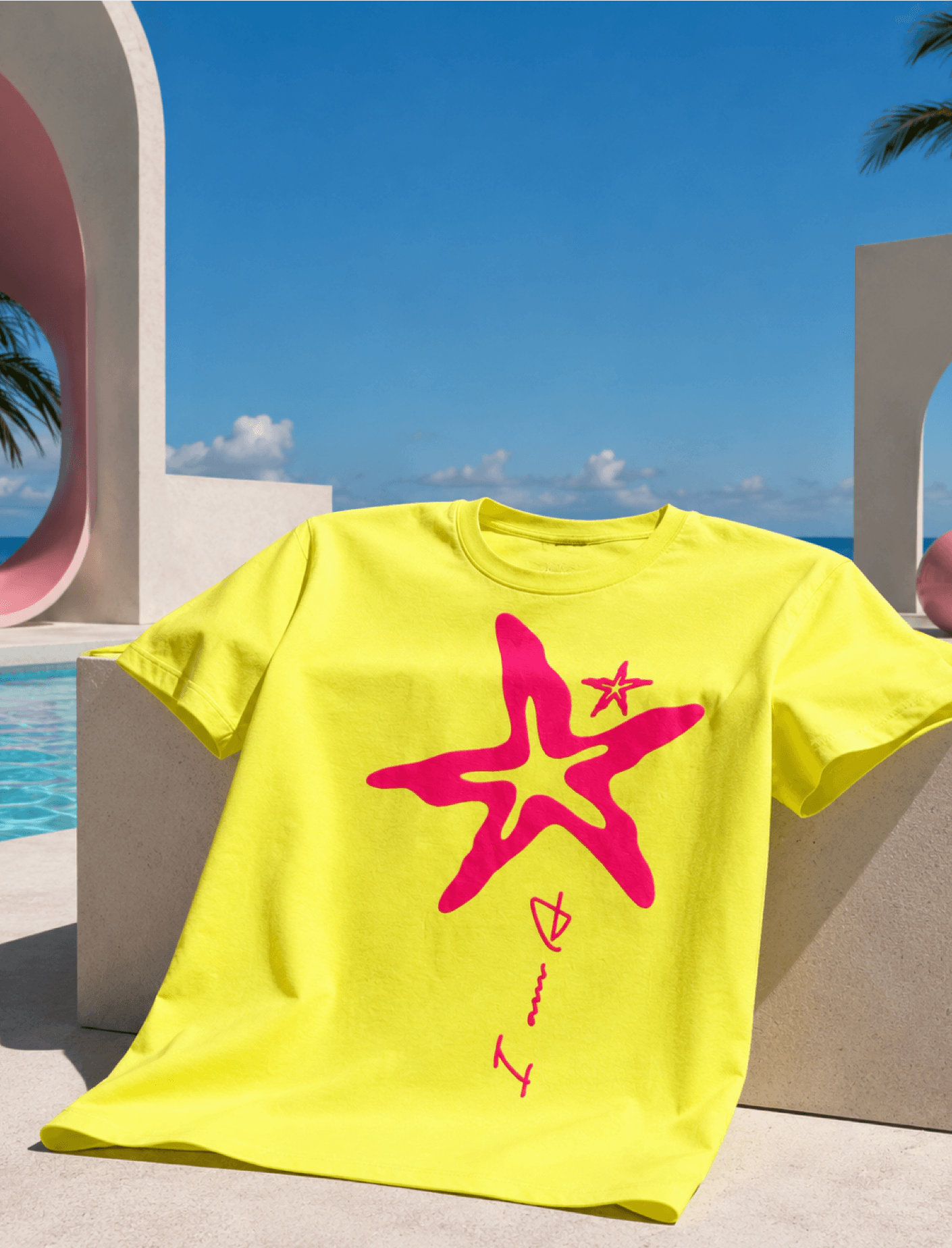 Depth 1.1 Starfish in Canary Yellow
